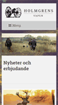 Mobile Screenshot of holmgrensvapen.se