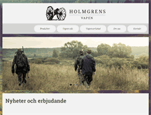 Tablet Screenshot of holmgrensvapen.se